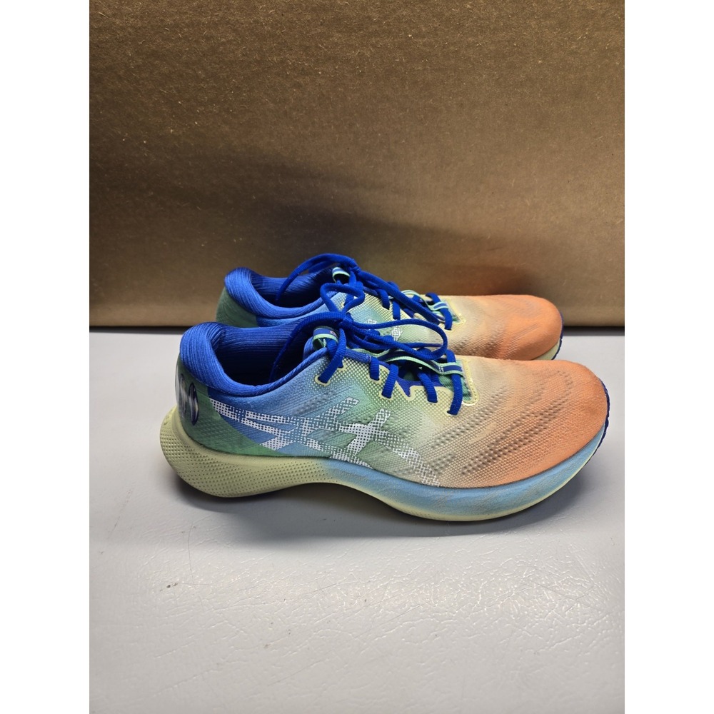 ASICS Gel-Nimbus Lite 2 Men's Size 10 Running Shoes Green Blue Orange 1011B272 - Picture 2 of 10